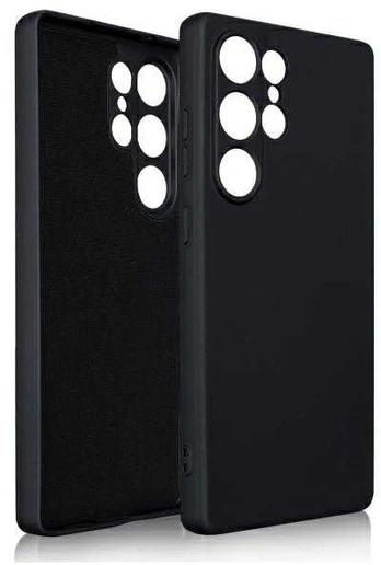 Beline Dėklas Silicone Samsung S25 Ultra juoda/juodas