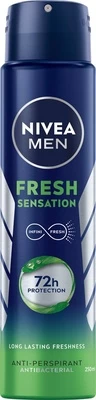 Nivea Vyrams Fresh Sensation antiperspirantinis purškiklis 250ml kaina
