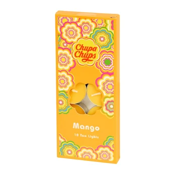 CHUPA CHUPS MANGO arbatinės žvakės (10 vnt.), 100 g