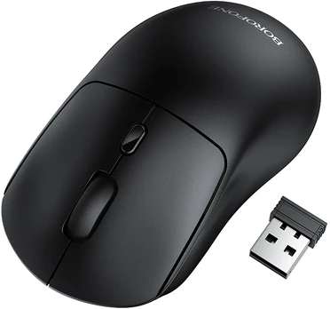 Borofone kompiuterinė pelė BG151 belaidė juodos spalvos
