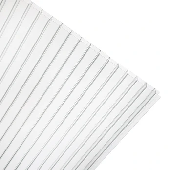 Kanalinis polikarbonatas 10mm, skaidrus, 2,10 x 4 m