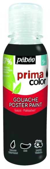Meninis guašas PEBEO, juodos sp., 150 ml kaina