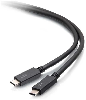 Kabelis USB C2G USB-C - USB-C 1.8 m Juodas (C2G28882)