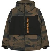 Quiksilver Snieglenčių striukė Side Hit EQBTJ03195 Chaki Regular Fit