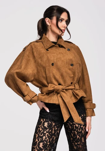 moteriška striukė - ruda, One Size