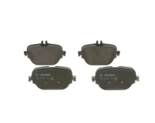 BOSCH 0 986 424 439 Brake pad set kaina