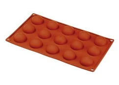 Elastotech silikoninė forma pussferėms D4 cm, 15 vnt