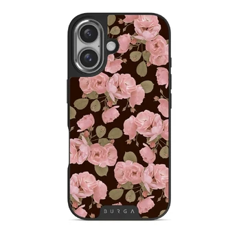 Desert Rose - iPhone 16 Plus Case, Elite Dark (MagSafe) / Silver