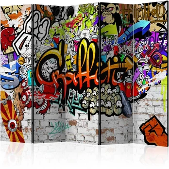 Artgeist Pertvara - Colourful Style [Room Dividers]