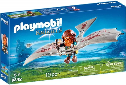 PLAYMOBIL KNIGHTS Dvarfo skraidyklė, 9342