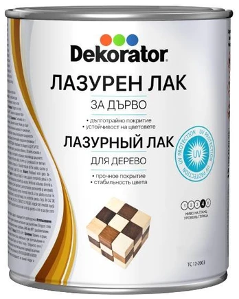 Lazūrinis lakas - impregnantas DEKORATOR, 2,5 l, antikinis ąžuolas