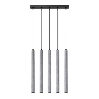 Pendant lamp PASTELO 5L concrete gaismeklis