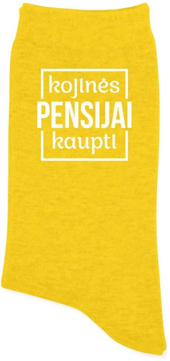 Moteriškos kojinės "Pensijai kaupti"