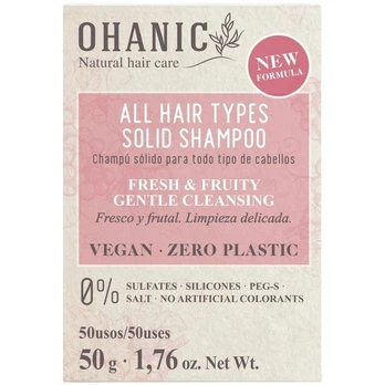 Kietasis šampūnas plaukams OHANIC Solid Shampoo OHAN23, 50 g