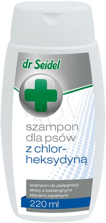 Dermapharm Dr Seidel SZAMPON 220ml CHLORHEKSYDYNA