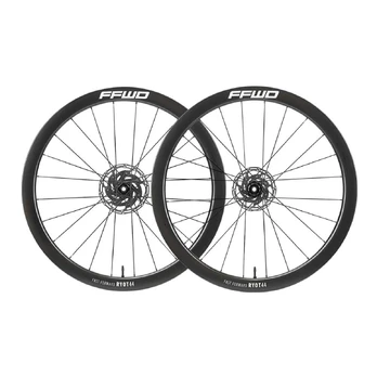 Fast Forward RYOT 44 karboniniai ratai | FFWD | Black - White, SRAM/Shimano