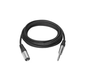 Kabelis Vivolink XRL M, 3.5 mm, 10 m, juoda