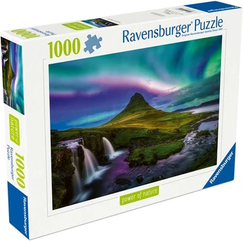 Ravensburger Puzzle 1000 Pieces: Aurora Over Kirkjufell