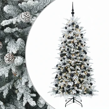 Dirbtinė kalėdinė eglutė su rutuliuku 240 cm 300 LED