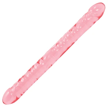 Doc Johnson Crystal Jellies Double Ended Model 18" Transparent 45cm