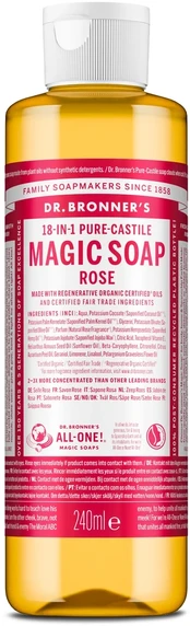 Dr. Bronner’s Dr. Bronner's - Magic Soap Rose 240 ml