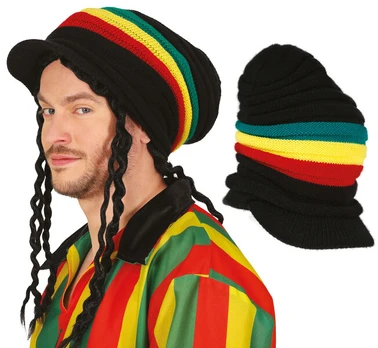 "Rasta" kepurė su snapeliu