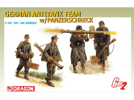 Surenkamas modelis Dragon German Antitank Team Panzerschreck Gen2, 1/35, 6374