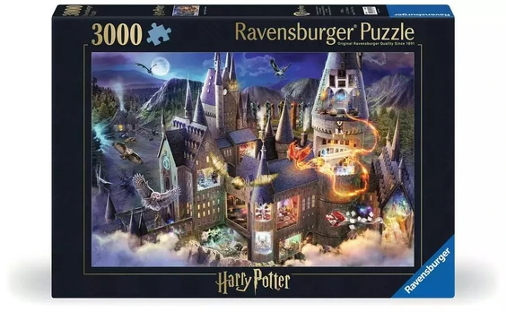 Dėlionė Ravensburger Harry Potter Hogwarts Interior, 80 cm x 121 cm