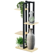 Augalų stovas metalinis 4 pakopų 93 cm kaina