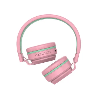 Dėklas Rožinės vaikiškos „Bluetooth“ ausinės „Tellur Buddy“