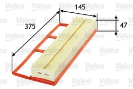 Oro filtras VALEO 585075 kaina