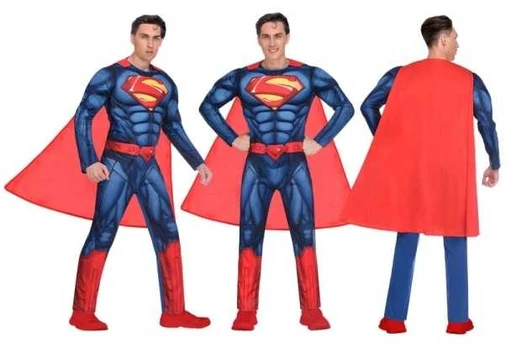 Bigbuy Carnival Kostumas suaugusiems Superman 2 Dalys