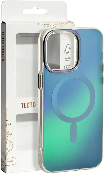 Dėklas Telforceone Tecto Shield Aurora case for iPhone 12 / 12 Pro 6,1' mėlynas