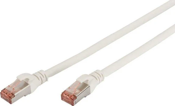 Kabelis Assmann CAT 6 S/FTP Patch Cord RJ-45, RJ-45, 5 m, balta