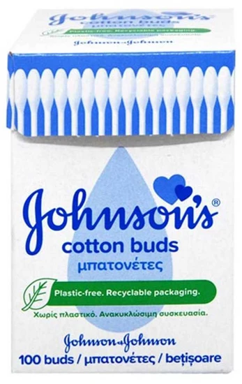 Johnson & Johnson Johnson's Johnsons Cotton Bastoncillos Pack 100un