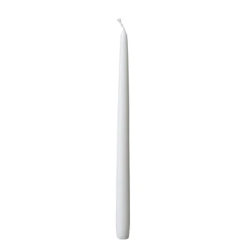 Žvakė balta h24 cm., 10 vnt.