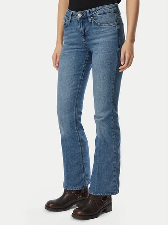 Guess Džinsai W6BAJ7 D2094 Mėlyna Bootcut Fit