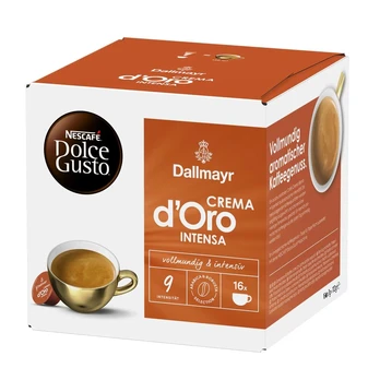 Kavos kapsulės Dolce Gusto Dallmayr Crema d'Oro Intensa