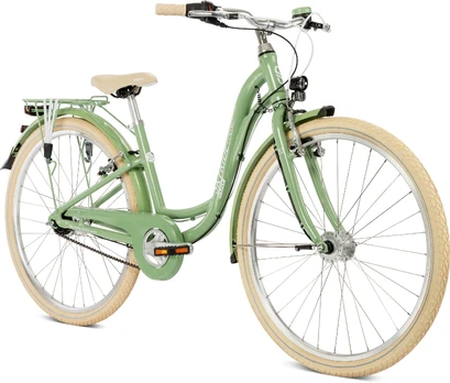 Dviratis PUKY Skyride 26-7 Classic Alu retro green