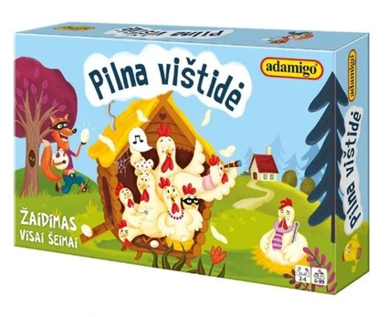 Žaidimas "Pilna vištidė"