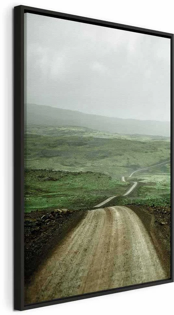 Artgeist Paveikslas - Road Across the Plains (1 Part) Vertical