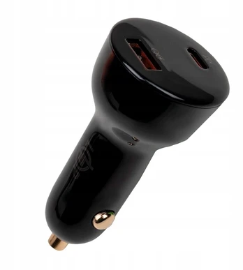 Fujipower Logicpower 100w automobilinis įkroviklis type-c+usb qc4/pd3.0/pps wch01