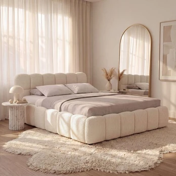 Lova TRIUMPH mini|180x200|Smėlio #33|Boucle