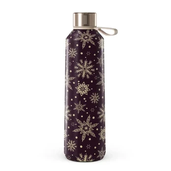 Sleeping Beauty - Snowflakes Water Bottle, 800 ml