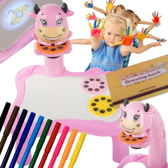 Verk Group Table with projector 222-1 pink (36)