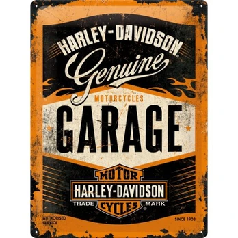 Skardinė iškaba „Harley-Davidson - Garage“, Nostalgic-Art