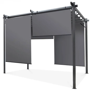 Pavėsinė Pergola SPRINT PLUS 290x290 cm, Anthracite/Grey