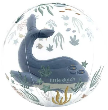 Little Dutch Beach ball 3D whale ´Ocean World´
