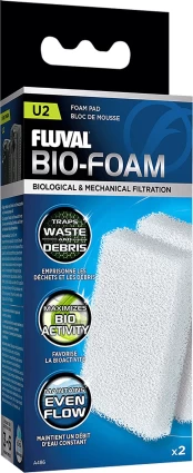FLUVAL - Foam Pad 2 pack U2 - (126.2486) kaina