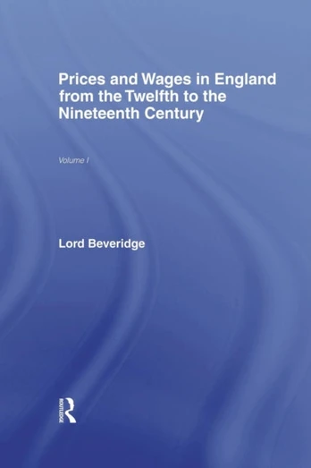 Prices and Wages in England